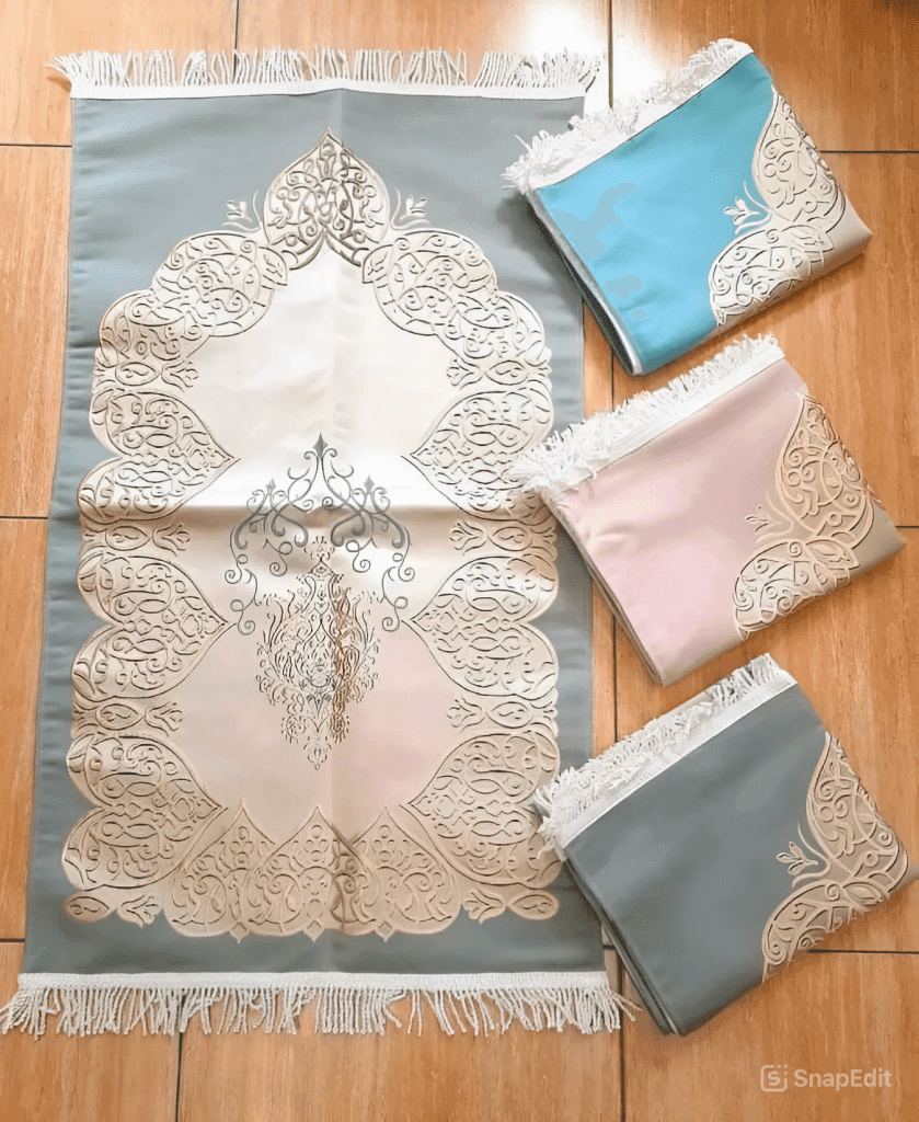 Sejadah travel minimalis dan ringan untuk ibadah praktis di perjalanan